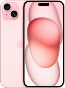 Смартфон Apple iPhone 15 Plus 128 ГБ (nano-SIM + eSIM), розовый