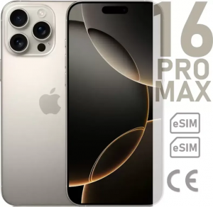 Смартфон Apple iPhone 16 Pro MAX 256ГБ eSIM титан