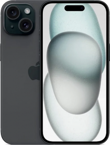 Смартфон Apple iPhone 15 Plus 128GB eSim (Чёрный, 6 ГБ, 128 ГБ)