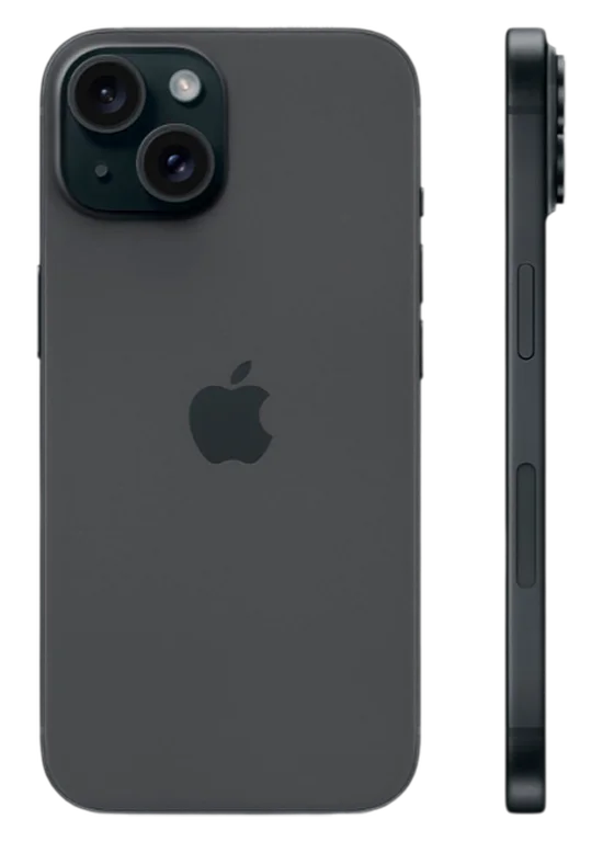 Смартфон Apple iPhone 15 256ГБ Black (Черный) (A3090) Sim+eSim