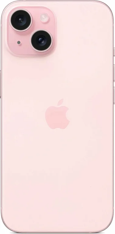 Смартфон Apple iPhone 15 128 ГБ (nano-SIM + eSIM), розовый