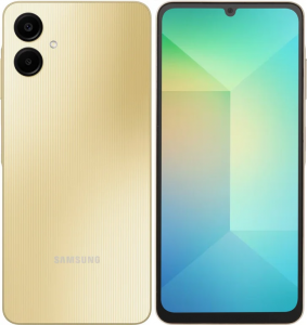 Смартфон Samsung Galaxy A06 64 ГБ золотистый