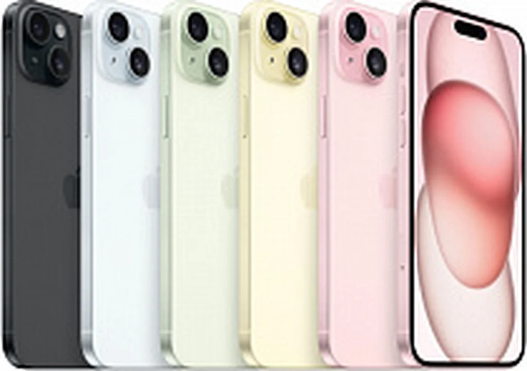 Смартфон Apple iPhone 15 Plus SIM 256 ГБ, желтый