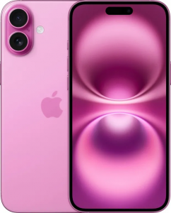 Смартфон Apple iPhone 16 256 Gb e-Sim (Pink)