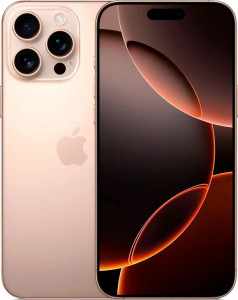 Смартфон Apple iPhone 16 Pro Max 512GB Desert Titanium (Dual Sim)