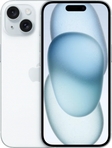 Смартфон Apple iPhone 15 128GB Blue (Голубой) nano-Sim + eSim