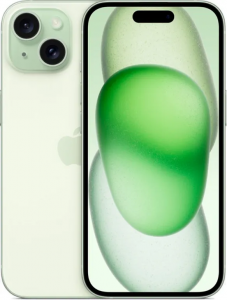 Смартфон Apple iPhone 15 256Gb Dual green (зеленый) новый, не актив, без комплекта