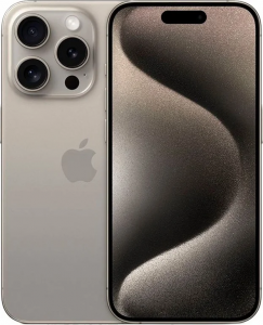Смартфон Apple iPhone 15 Pro 128Gb (Natural Titanium)