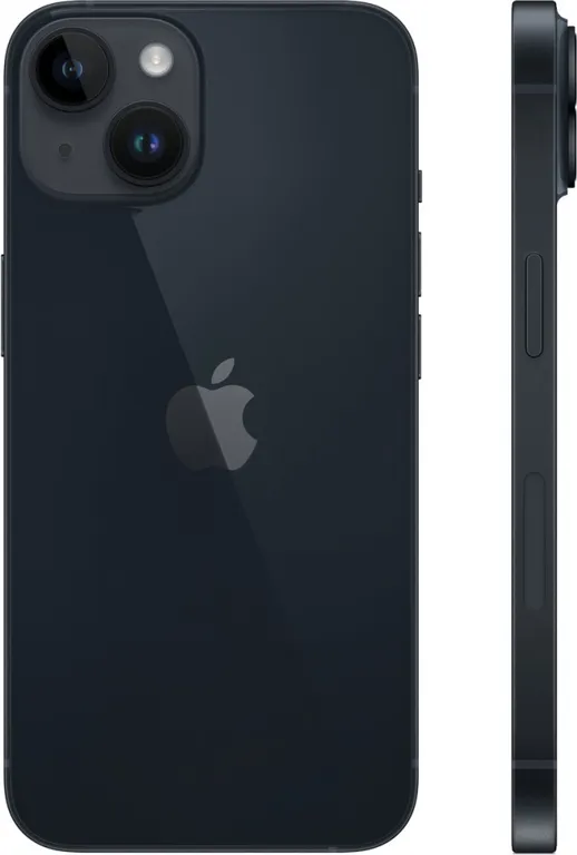 Смартфон Apple iPhone 14, 128 ГБ тёмная ночь Dual: nano SIM+eSIM