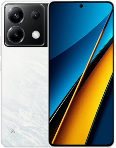 Смартфон Poco X6 5G 12Gb/256Gb белый (53121/MZB0G2CRU)