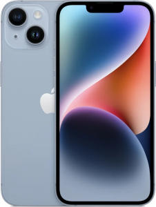 Смартфон Apple iPhone 14 128GB Blue (Голубой) nano-Sim + eSim