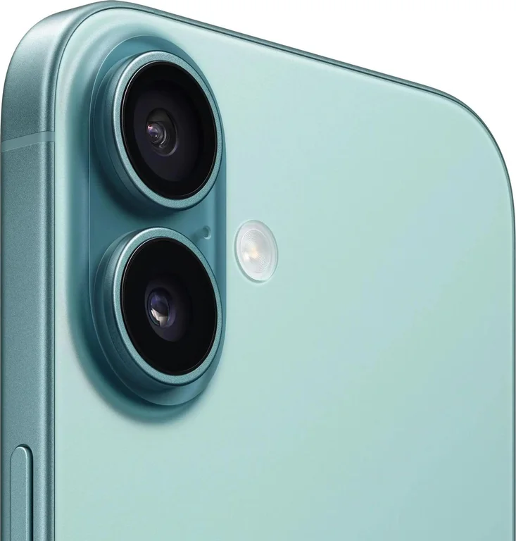 Смартфон Apple iPhone 16 128Gb,A3287,бирюзовый