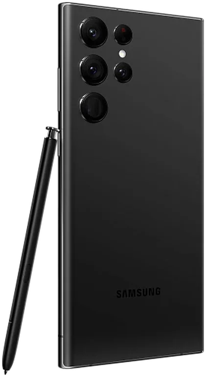 Смартфон Samsung Galaxy S22 Ultra 8/128GB (SM-S908B/DS) (8 ГБ, 128 ГБ, Чёрный)