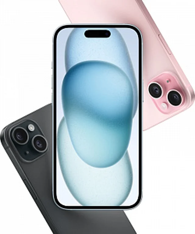 Смартфон Apple iPhone 15 SIM 128 ГБ, синий