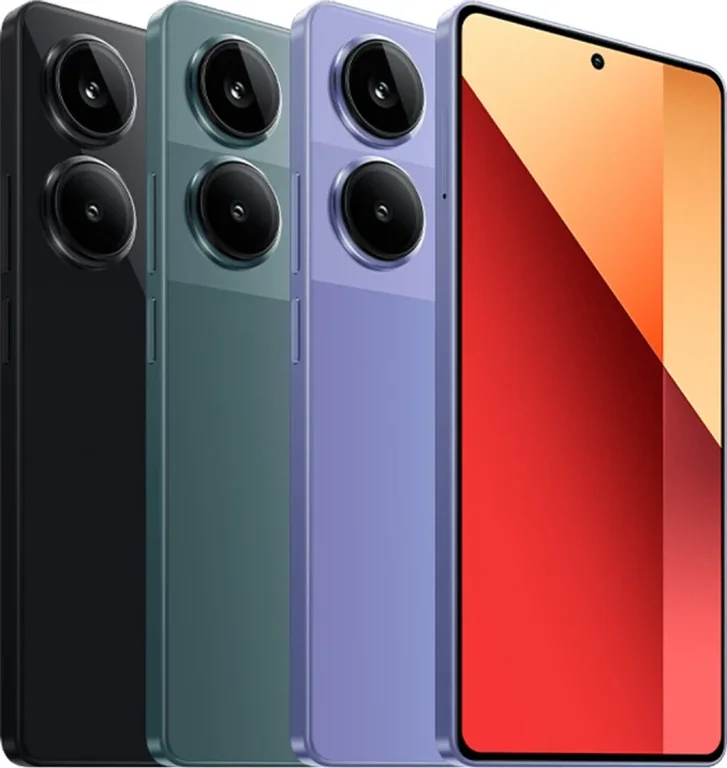 Смартфон Xiaomi Redmi Note 13 Pro 8/256 ГБ RU, 4G, NFC, Dual nano SIM, зеленый