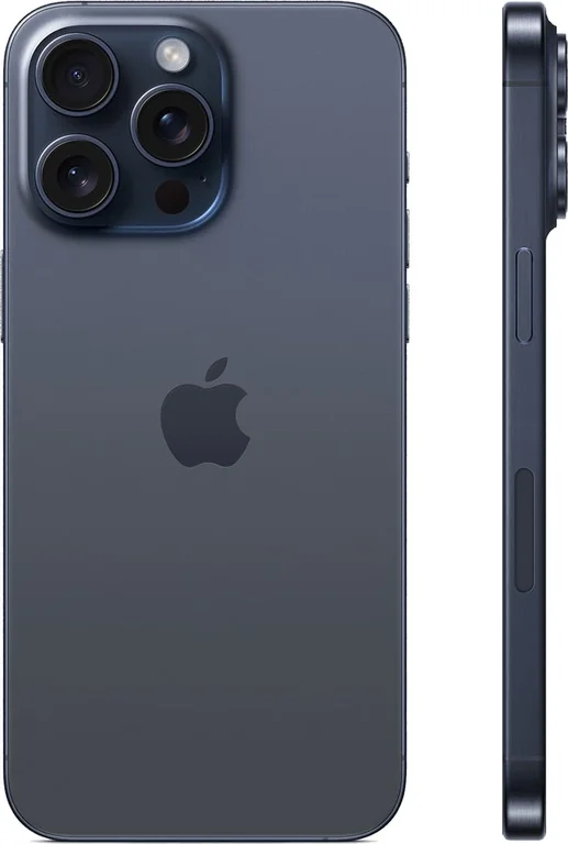 Смартфон Apple iPhone 15 Pro Max 512Gb Blue Titanium, синий титан