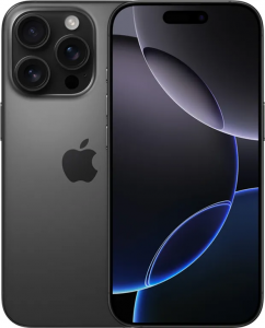 Смартфон Apple iPhone 16 Pro 128Gb (Black Titanium) (eSIM)
