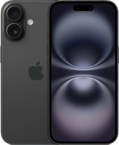 Смартфон Apple iPhone 16, 128 ГБ, Черный