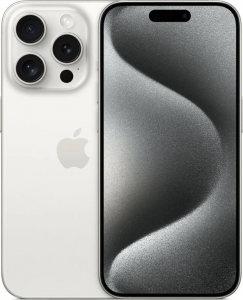 Смартфон Apple iPhone 15 Pro 512GB White Titanium Dual: nano SIM + eSIM