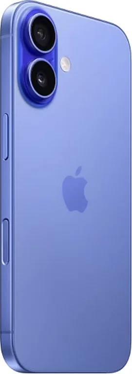 Смартфон Apple iPhone 16 256GB nanoSim+eSim (8 ГБ, 256 ГБ, Синий)
