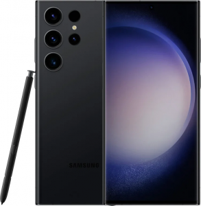 Смартфон Samsung Galaxy S23 Ultra (SM-918B/DS) 12/256GB Phantom Black (Черный)