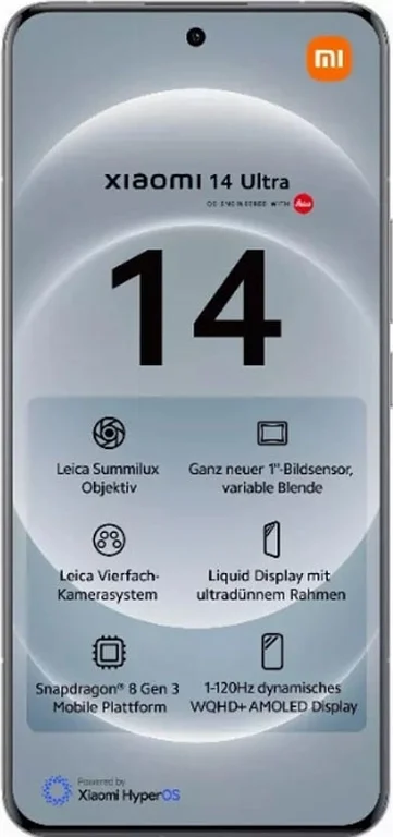 Смартфон Xiaomi 14 Ultra 16/512GB White (Global Version)