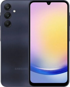 Смартфон Samsung Galaxy A25 6/128 ГБ, черный (Blue black)