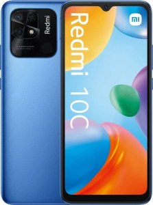 Смартфон Xiaomi Redmi 10C 4/128 ГБ RU, синий океан