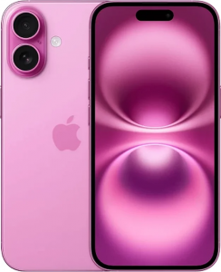 Смартфон Apple iPhone 16 Plus 128GB nanoSim+eSim (8 ГБ, 128 ГБ, Розовый)
