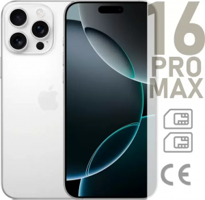 Смартфон Apple iPhone 16 Pro MAX 256ГБ Dual SIM Белый
