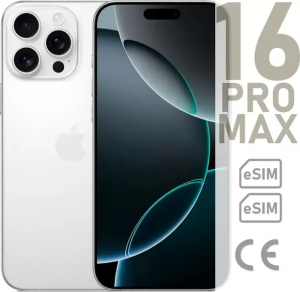 Смартфон Apple iPhone 16 Pro MAX 512ГБ eSIM Белый
