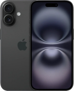 Смартфон Apple iPhone 16 256 ГБ, Black, Чёрный
