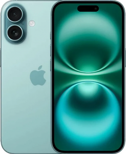 Смартфон Apple iPhone 16 256GB nanoSim+eSim (8 ГБ, 256 ГБ, Зелёный)