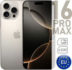 Смартфон Apple iPhone 16 Pro MAX 512ГБ титан EU