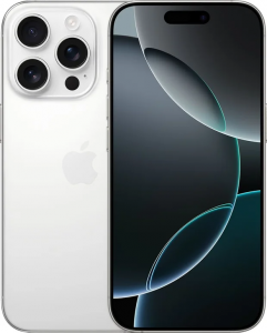 Смартфон Apple iPhone 16 Pro 128Gb White Titanium, титановый белый