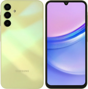 Смартфон Samsung Galaxy A15 128 ГБ желтый