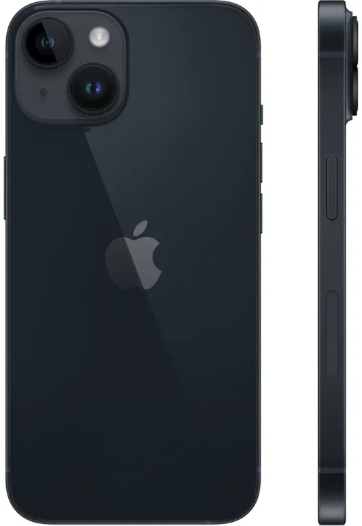 Смартфон Apple iPhone 14 Plus, 128 ГБ тёмная ночь, Dual: nanoSIM + eSIM