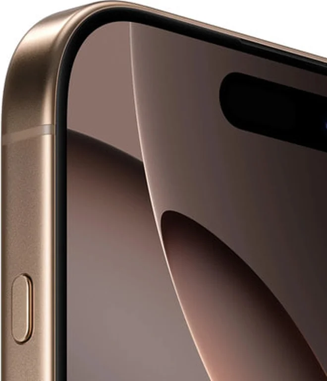 Смартфон Apple iPhone 16 Pro 128 ГБ, Dual: nano SIM + eSIM Desert Titanium, титановый песчаный