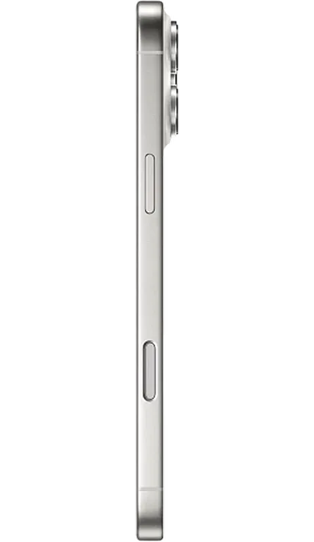 Смартфон Apple iPhone 16 Pro 128GB eSim (8 ГБ, 128 ГБ, Титановый белый)