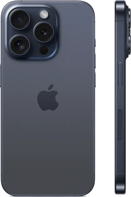 Смартфон Apple iPhone 15 Pro 128GB Blue Titanium (Синий титан) nano-Sim + eSim