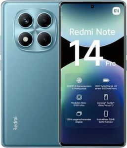 Смартфон Xiaomi Redmi Note 14 Pro 4G 8/256 ГБ Ocean Blue (Голубой)