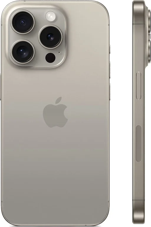 Смартфон Apple iPhone 15 Pro 1Tb Natural Titanium, натуральный титан