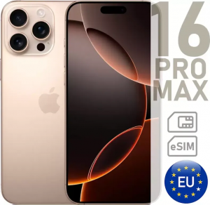 Смартфон Apple iPhone 16 Pro MAX 256ГБ пустынный EU