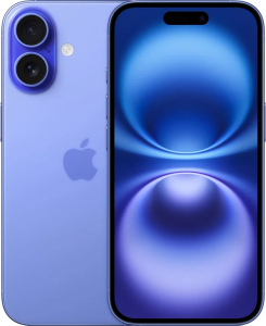 Смартфон Apple iPhone 16 128Gb Ultramarine, ультрамарин