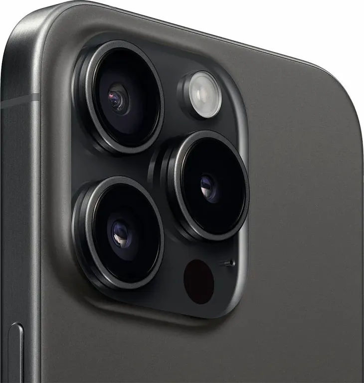 Смартфон Apple iPhone 15 Pro 128Gb (Black Titanium) (Exchange Packed)
