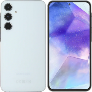 Смартфон Samsung Galaxy A55 128 ГБ голубой