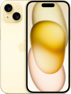 Смартфон Apple iPhone 15 128GB Yellow (Желтый)