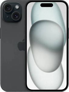 Смартфон Apple iPhone 15 128Gb,A3090,черный