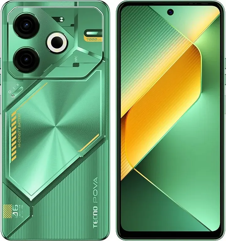 Смартфон TECNO Pova 6 Neo 8/128Gb зеленый ЕАС