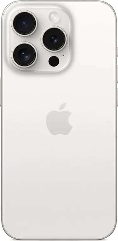 Смартфон Apple iPhone 15 Pro 256GB nano SIM + eSim titanium white (титановый белый)